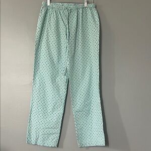Vineyard Vines Women's Teal and Pink Pajama Pants